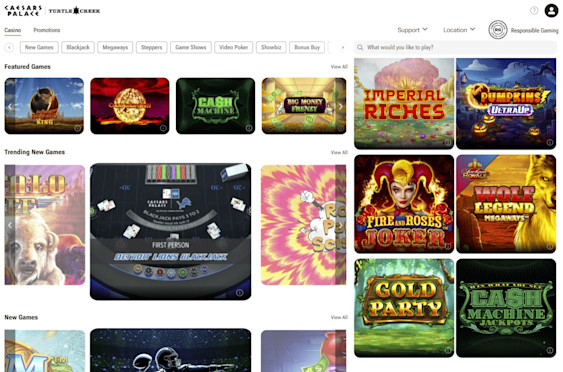 Caesars Palace Michigan Screenshot 