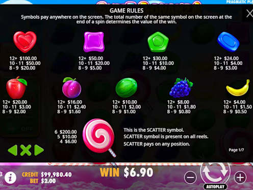 Sweet Bonanza Screenshot 3