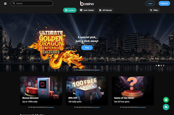 bCasino screenshot 1