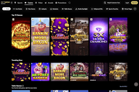 BetMGM Casino Michigan Screenshot 6