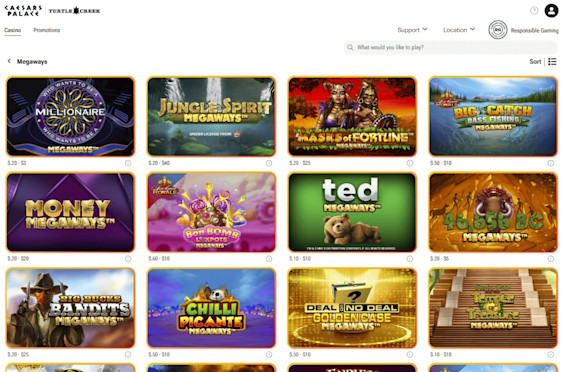 Caesars Palace Michigan Screenshot 5