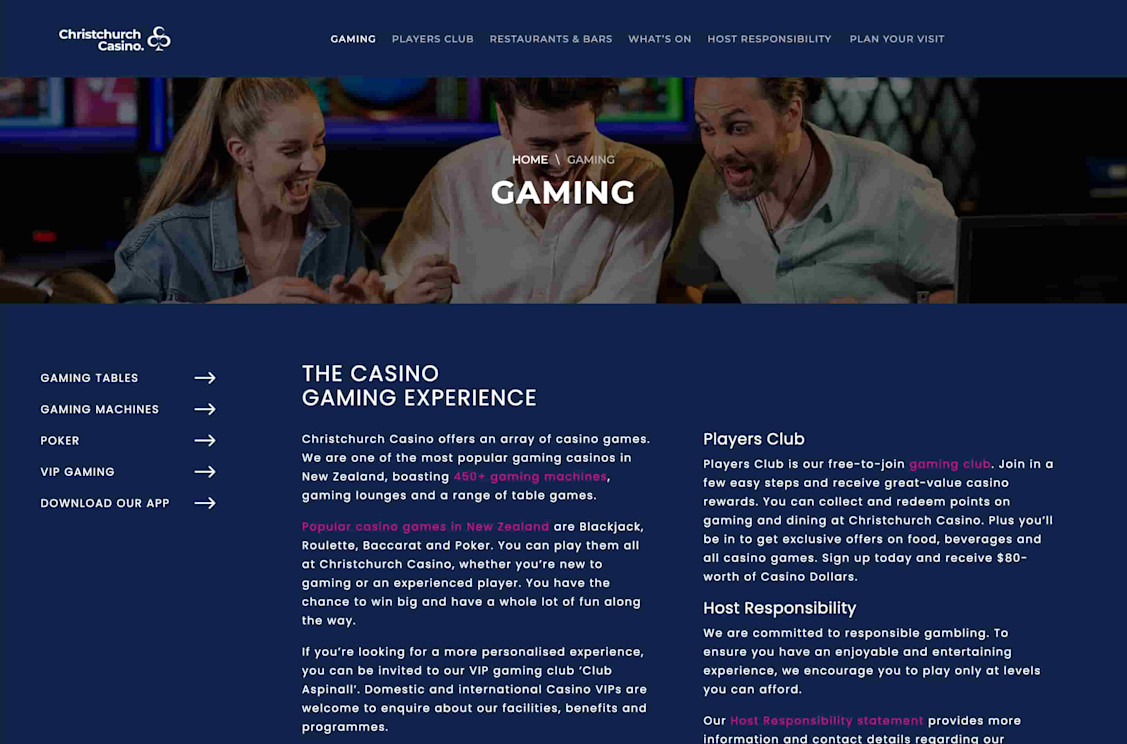 Christchurch Casino screenshot 3