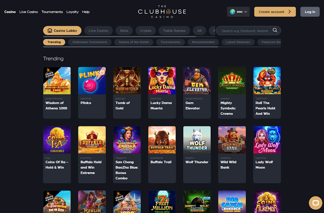 Clubhouse Casino Screenshot 4