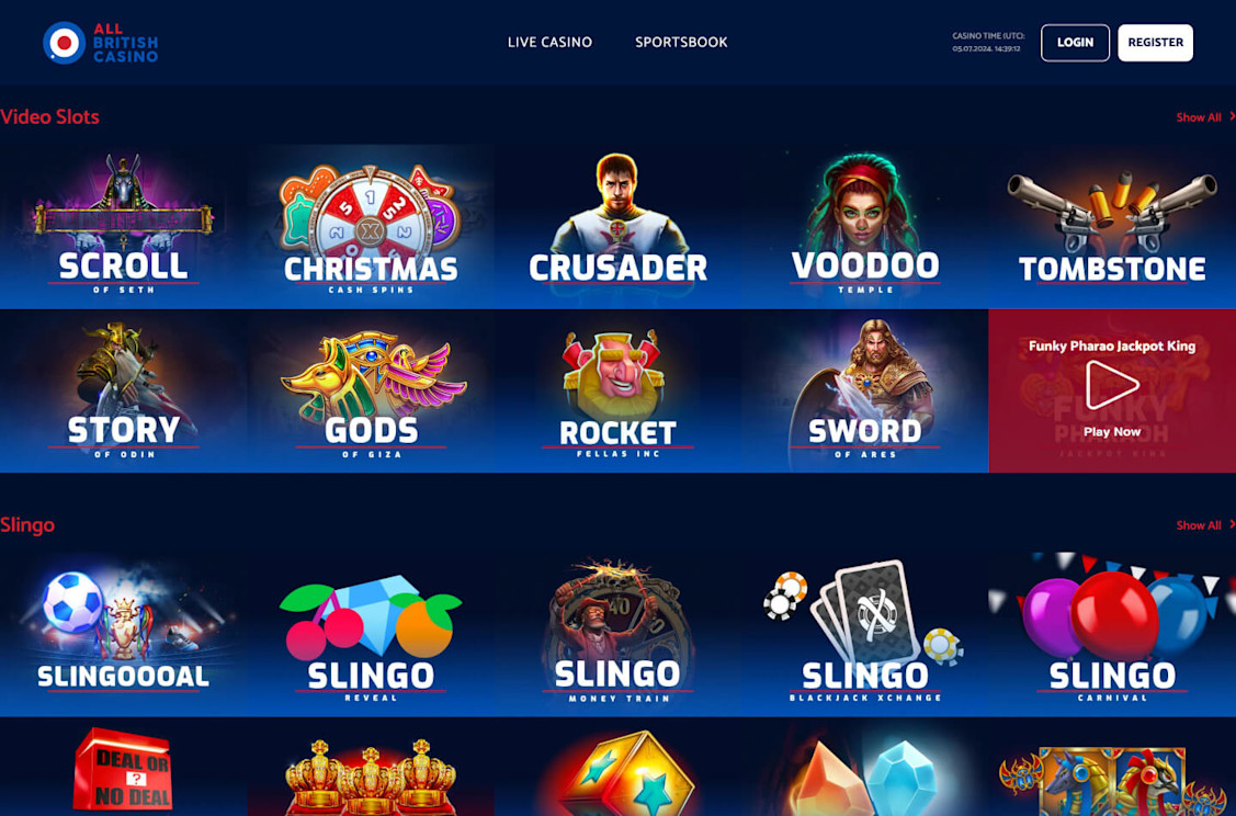 All British Casino Screenshot 1