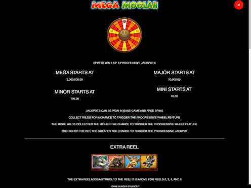 Mega Moolah Screenshot 3