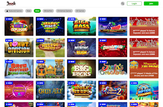 Jaak Casino Screenshot 3