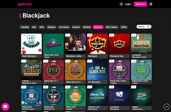SpinYoo blackjack
