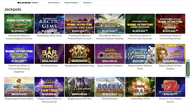 PlayNow Casino - Slot Games