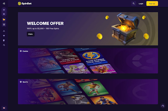 SpinBet screenshot 1