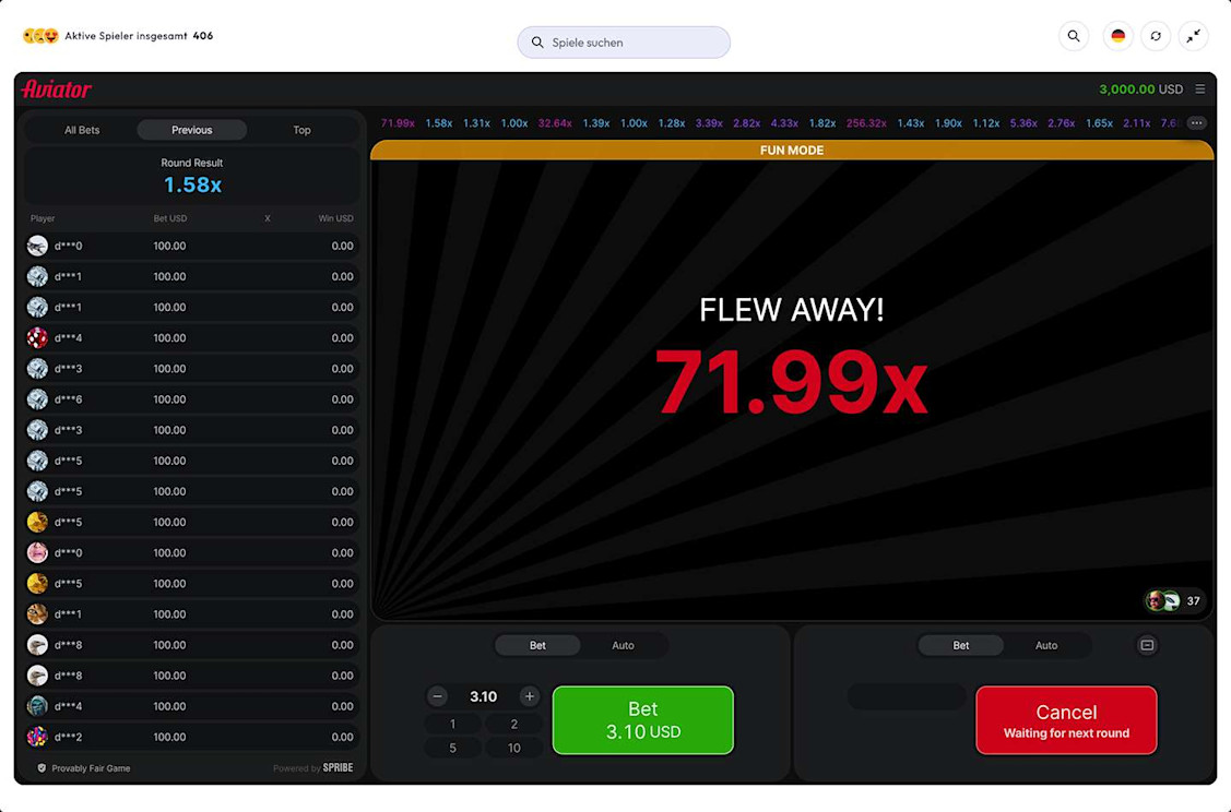 Aviator Screenshot 3