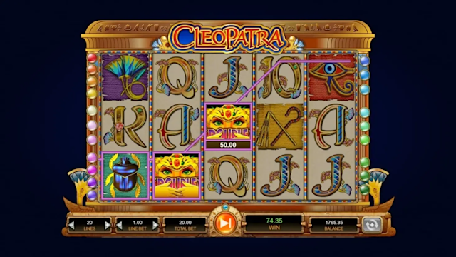 Cleopatra paylines