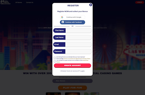 RealPrize casino screenshot 4