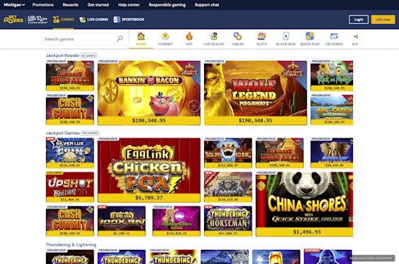 BetRivers Casino Michigan Screenshot 6