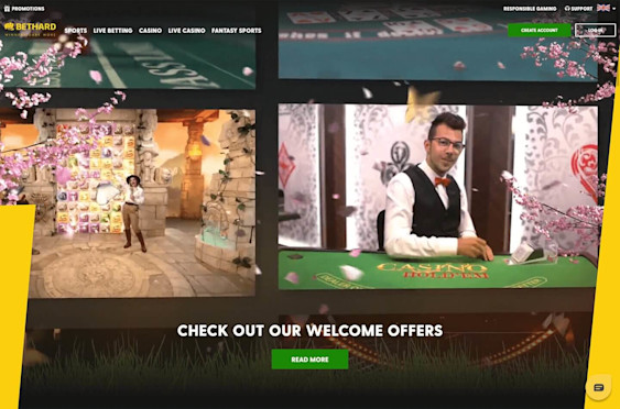 BetHard Homepage
