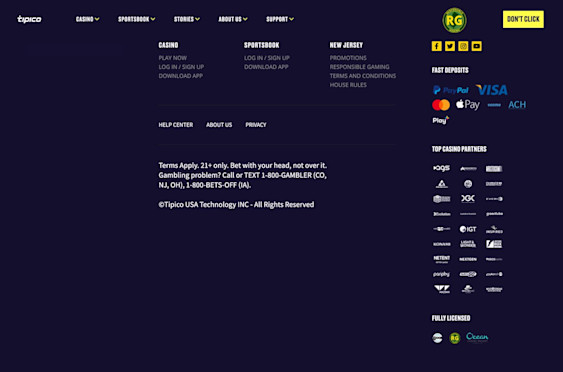 Tipico Casino New Jersey Screenshot 6