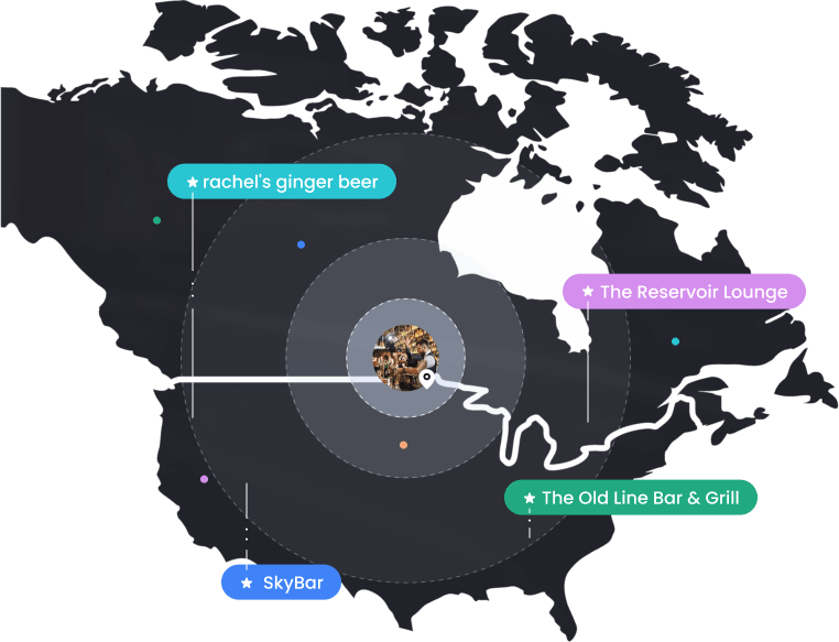 Best NHL Stadium Bars Map