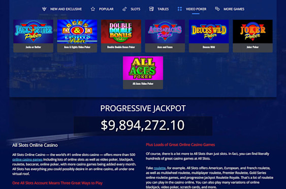 All Slots Casino Screenshot 5