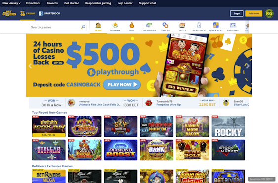 BetRivers Casino New Jersey Screenshot 4