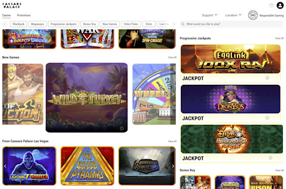 Caesars Palace West Virginia Screenshot 6