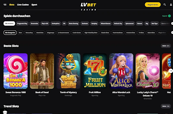 Casino Slots Lobby