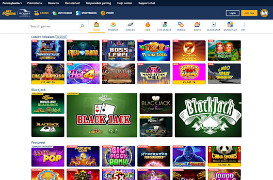 BetRivers Casino Pennsylvania Screenshot 3