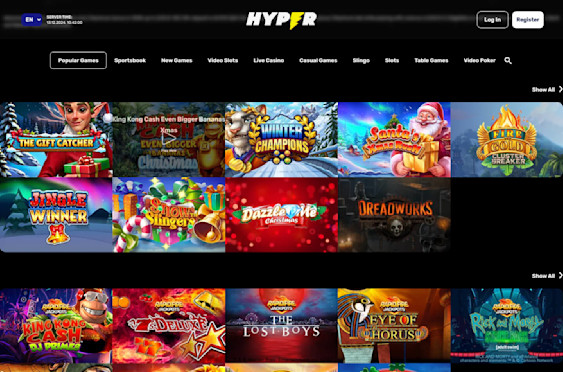 Hyper Casino Screenshot 1