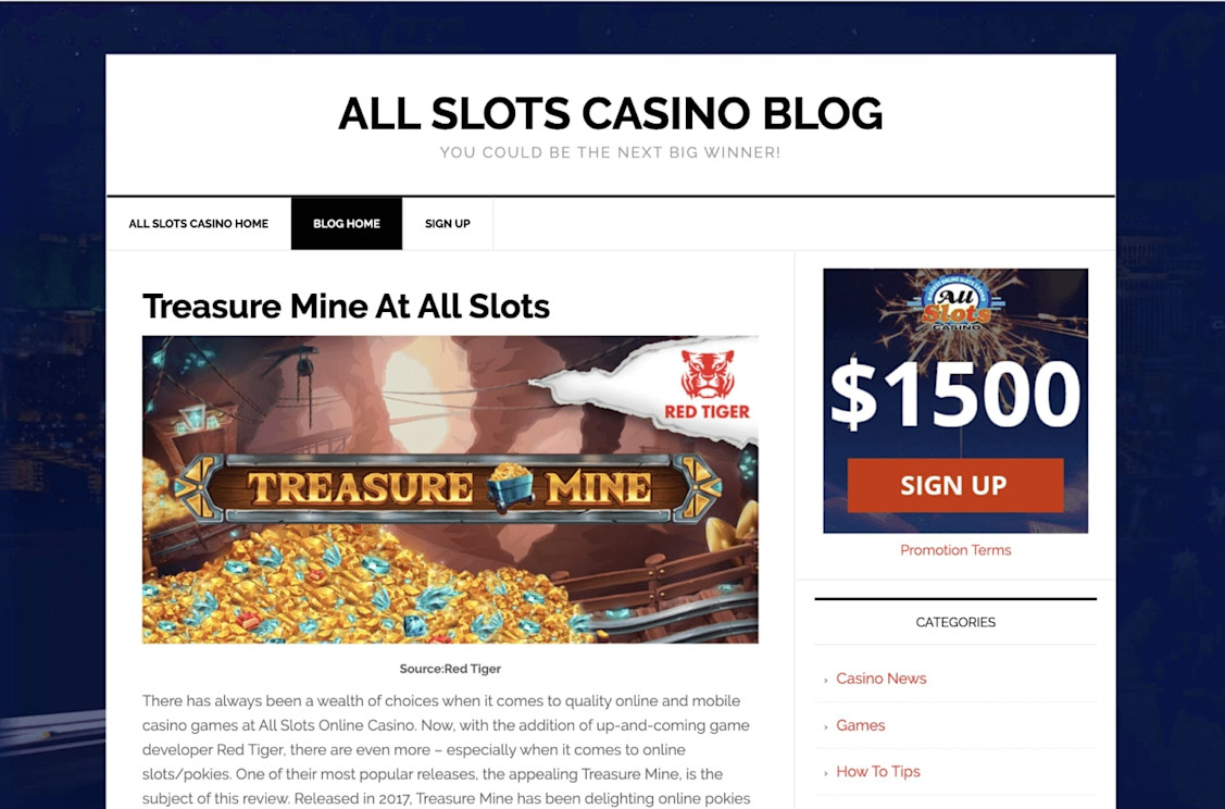 All Slots Casino Blog