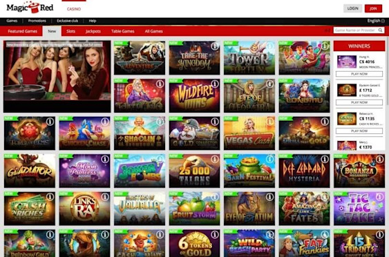 MagicRed Review New games