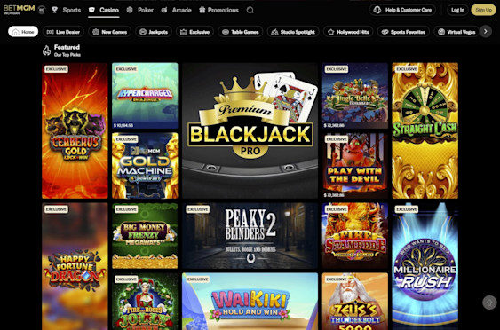 BetMGM Casino Michigan Screenshot 2