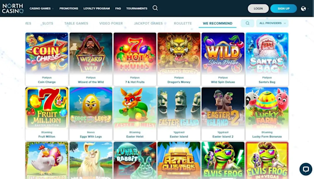North Casino - Recommended games
