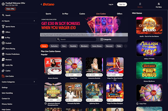 Betano Casino screenshot 5
