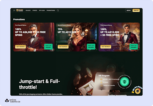 Goldex casino Screenshot 3