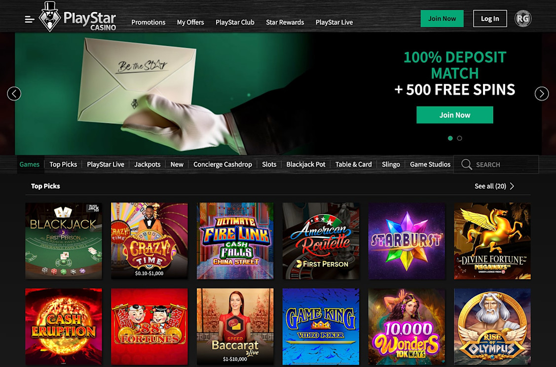 PlayStar New Jersey screenshot 1