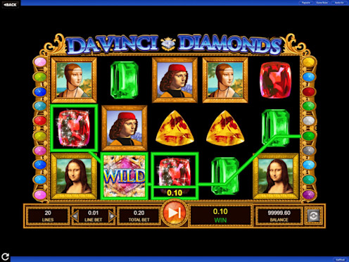 Da Vinci Diamonds Screenshot 4