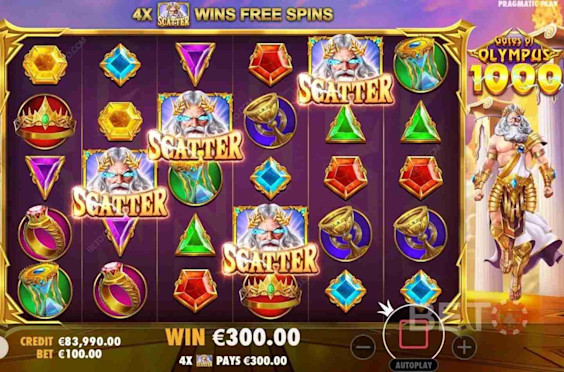 Gates of Olympus 1000 screenshot