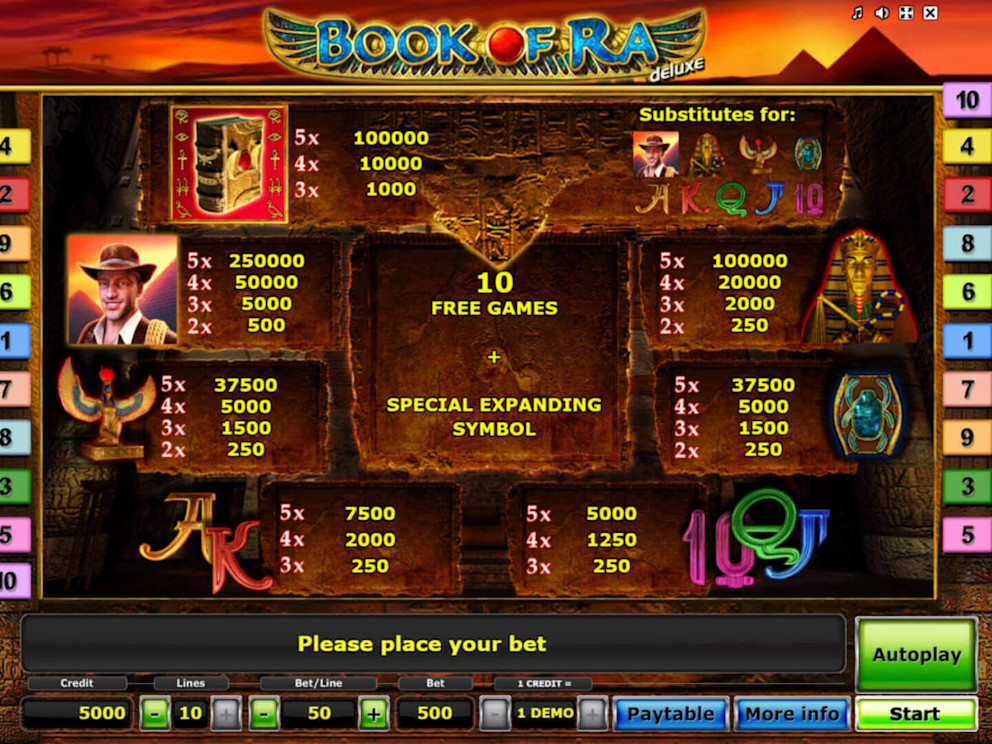 Book of Ra Screenshot 3