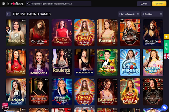 Live Casino Lobby