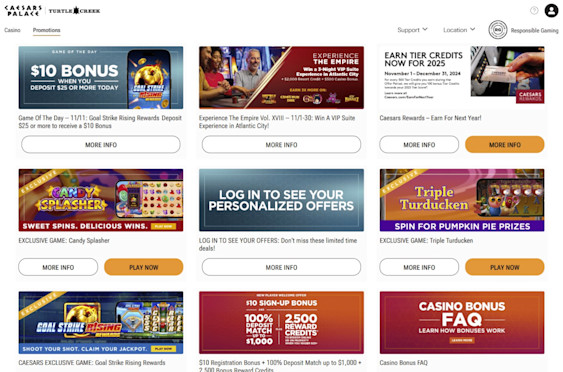 Caesars Palace Michigan Screenshot 4