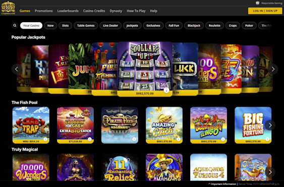 Golden Nugget Casino Screenshot 2
