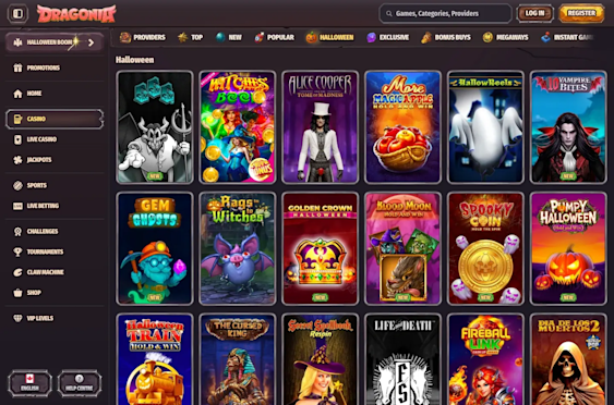 Dragonia casino screenshot 5