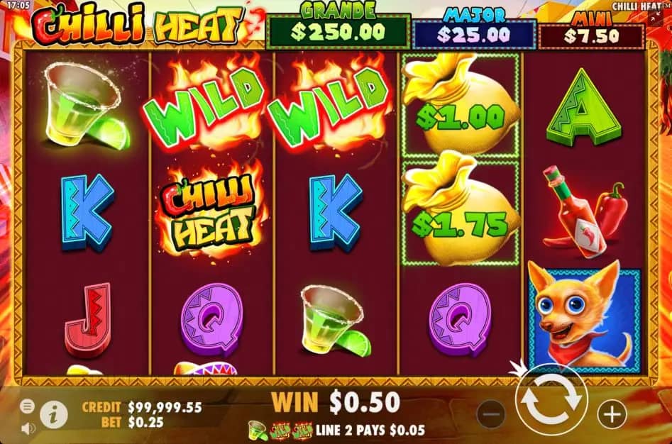 Pragmatic Play's slot game Chilli Heat