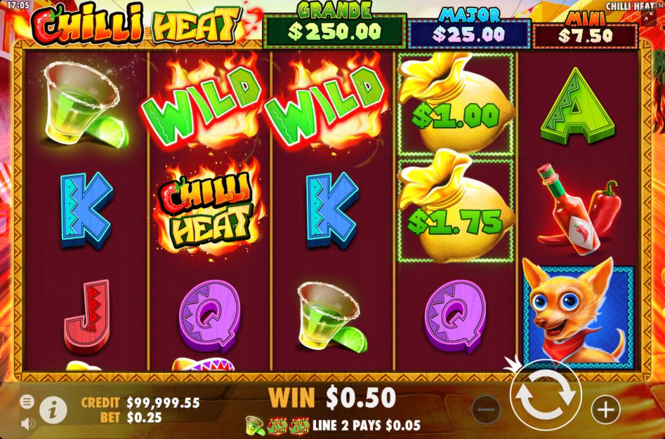 Pragmatic Play's slot game Chilli Heat