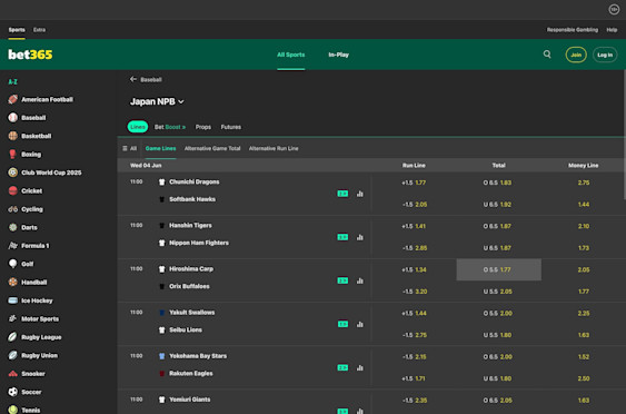 bet365 casino screenshot 1