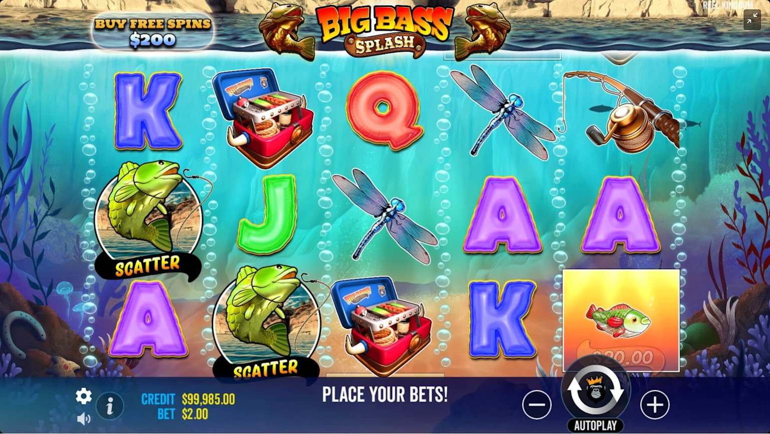 Big Bass Splash screenshot