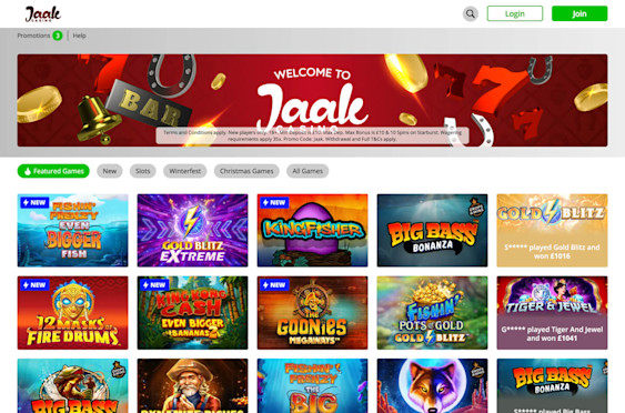 Jaak Casino Screenshot 1