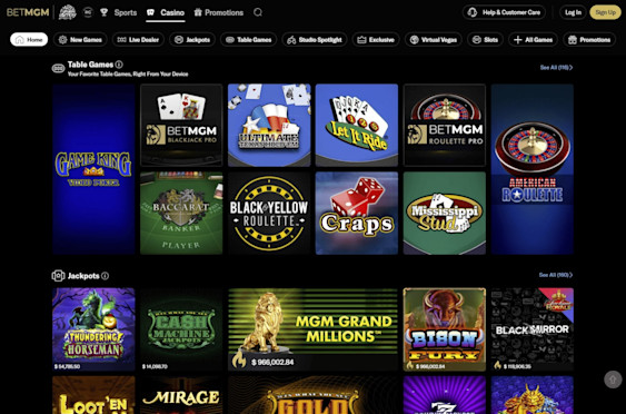 BetMGM Casino West Virginia Screenshot 4