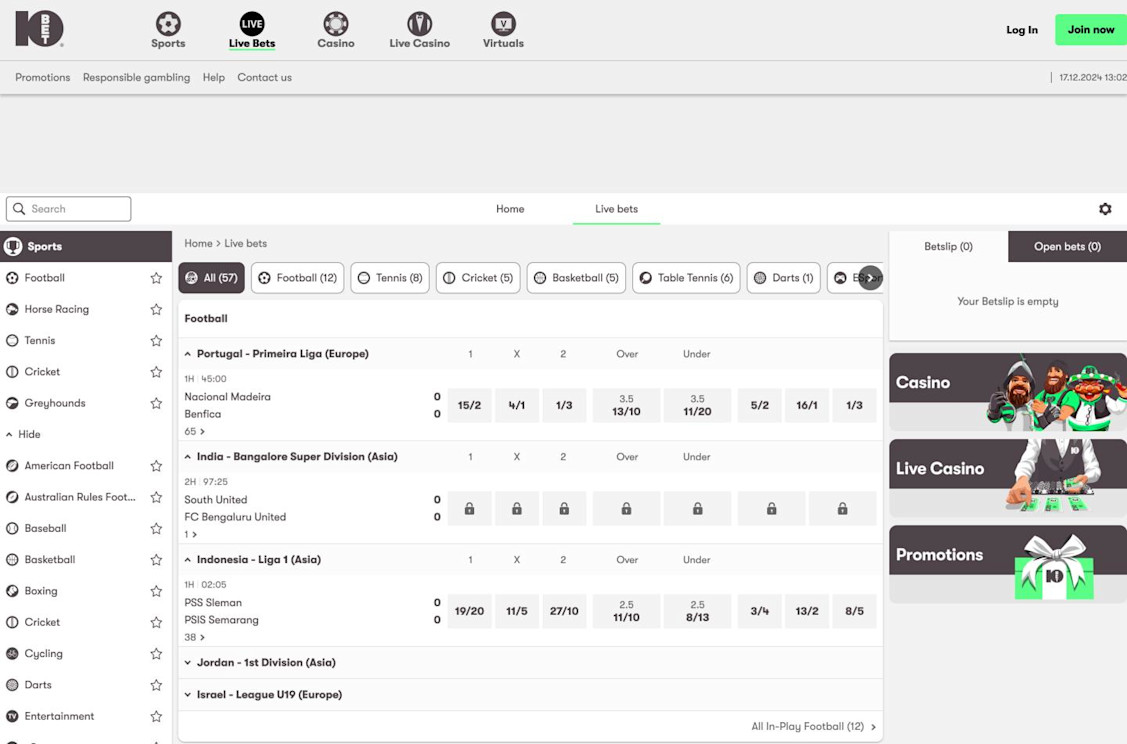 10bet screenshot 2