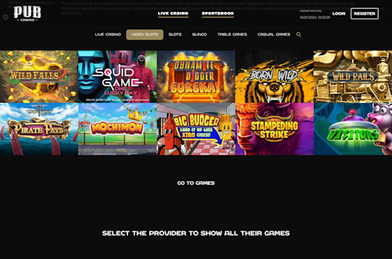 Pub Casino Screenshot 3