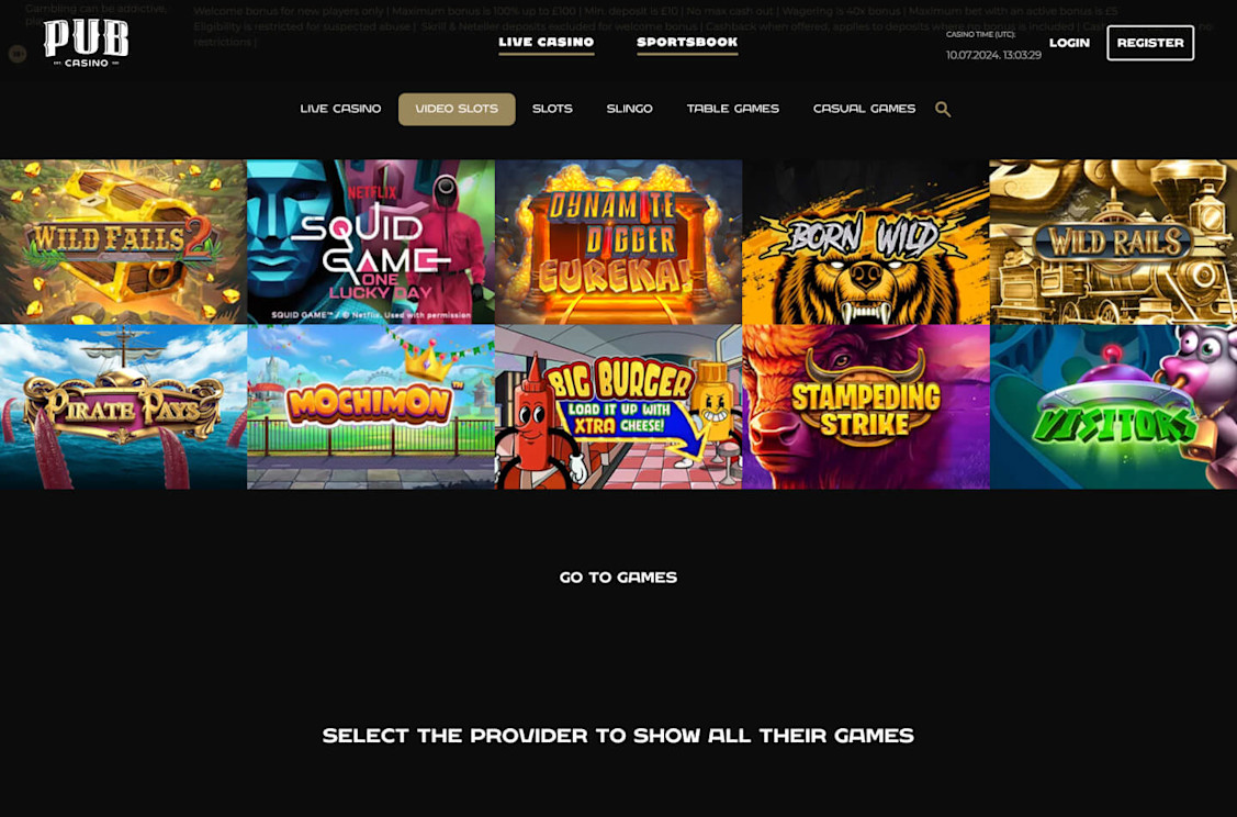 Pub Casino Screenshot 3