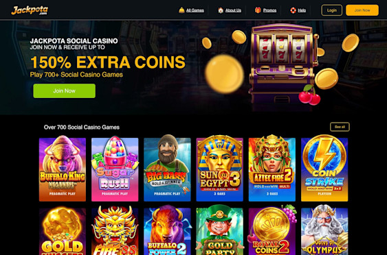 Jackpota casino screenshot 1